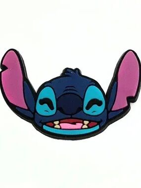 NEW Stitch Character Shoe Charm- Pink & Blue